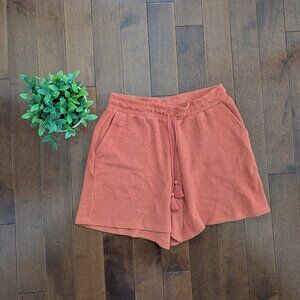 3/$20 JOE FRESH RIBBED ORANGE FLOWY SWEATSHORTS